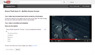 Illustration for article titled Clueless YouTube Copyright Bots Think GTA Sirens Are a Famous Jazz Song